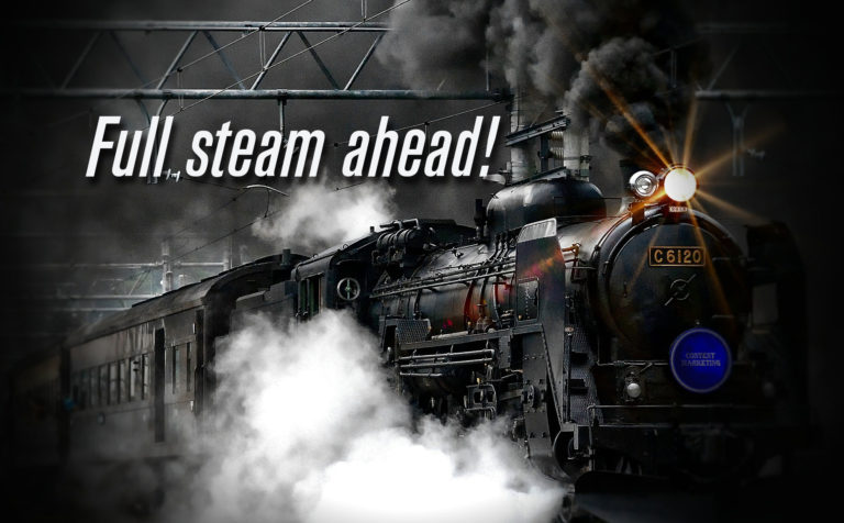 Get on the content marketing train!